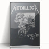 Metallica Damage Inc. Poster - Retro Metal Wall Art