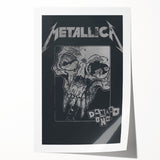 Metallica Damage Inc. Poster - Retro Metal Wall Art