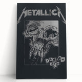 Metallica Damage Inc. Poster - Retro Metal Wall Art