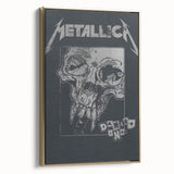 Metallica Damage Inc. Poster - Retro Metal Wall Art