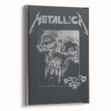 Metallica Damage Inc. Poster - Retro Metal Wall Art