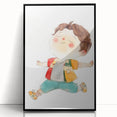 Joyful Child Girls Room Wall Art - Playful & Colorful Kids Decor