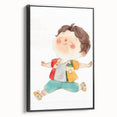 Joyful Child Girls Room Wall Art - Playful & Colorful Kids Decor