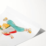 Joyful Child Girls Room Wall Art - Playful & Colorful Kids Decor