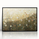 Elegant Floral Dining Room Wall Art – Framed Canvas & Acrylic Print