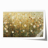 Elegant Floral Dining Room Wall Art – Framed Canvas & Acrylic Print