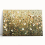 Elegant Floral Dining Room Wall Art – Framed Canvas & Acrylic Print