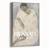 Framed abstract figurative canvas artwork showcasing a silver side view, highlighting intricate designs and textures, perfect for modern home decor.