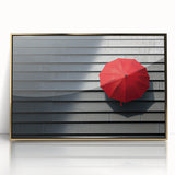 Abstract landscape art print framed in acrylic, featuring rich gold accents and vibrant colors, perfect for modern decor. Ideal for enhancing living spaces with elegance.