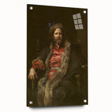 Baroque Art Portrait Wall Art – Classic Artistic Elegance