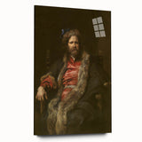 Baroque Art Portrait Wall Art – Classic Artistic Elegance