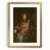 Baroque Art Portrait Wall Art – Classic Artistic Elegance
