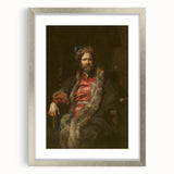 Baroque Art Portrait Wall Art – Classic Artistic Elegance