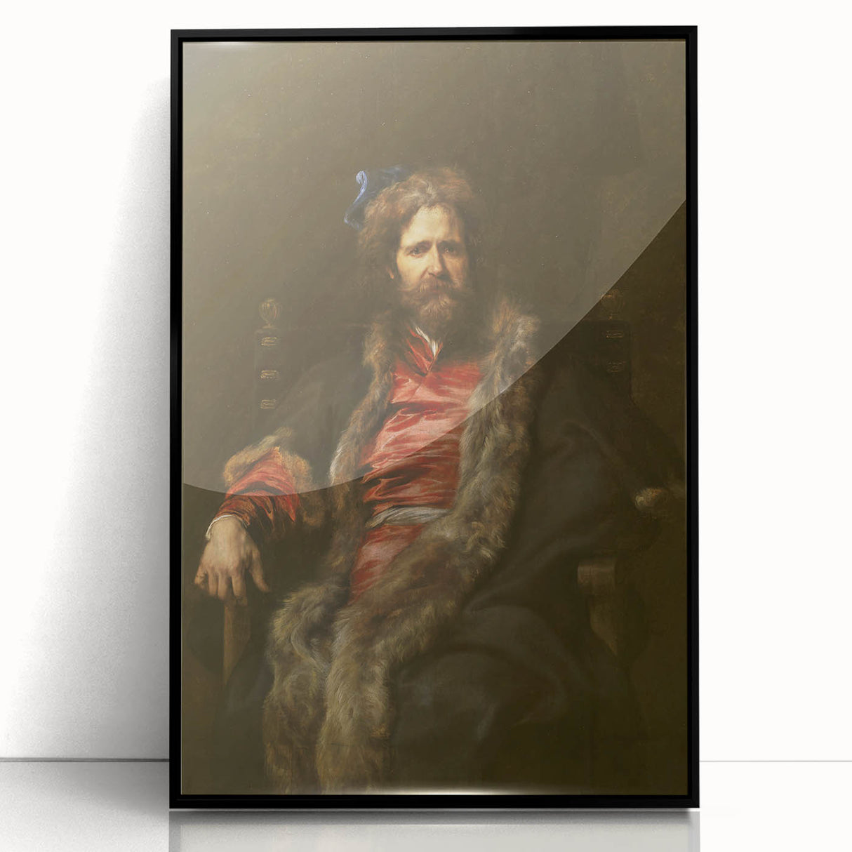 Baroque Art Portrait Wall Art – Classic Artistic Elegance