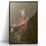 Baroque Art Portrait Wall Art – Classic Artistic Elegance