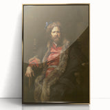 Baroque Art Portrait Wall Art – Classic Artistic Elegance