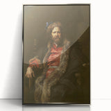 Baroque Art Portrait Wall Art – Classic Artistic Elegance