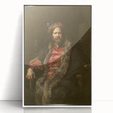 Baroque Art Portrait Wall Art – Classic Artistic Elegance
