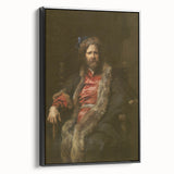 Baroque Art Portrait Wall Art – Classic Artistic Elegance
