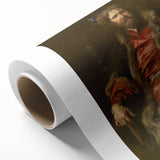 Baroque Art Portrait Wall Art – Classic Artistic Elegance