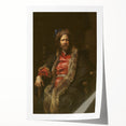 Baroque Art Portrait Wall Art – Classic Artistic Elegance
