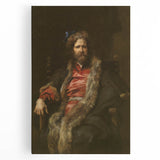 Baroque Art Portrait Wall Art – Classic Artistic Elegance
