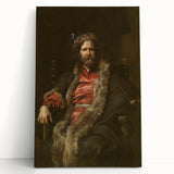 Baroque Art Portrait Wall Art – Classic Artistic Elegance