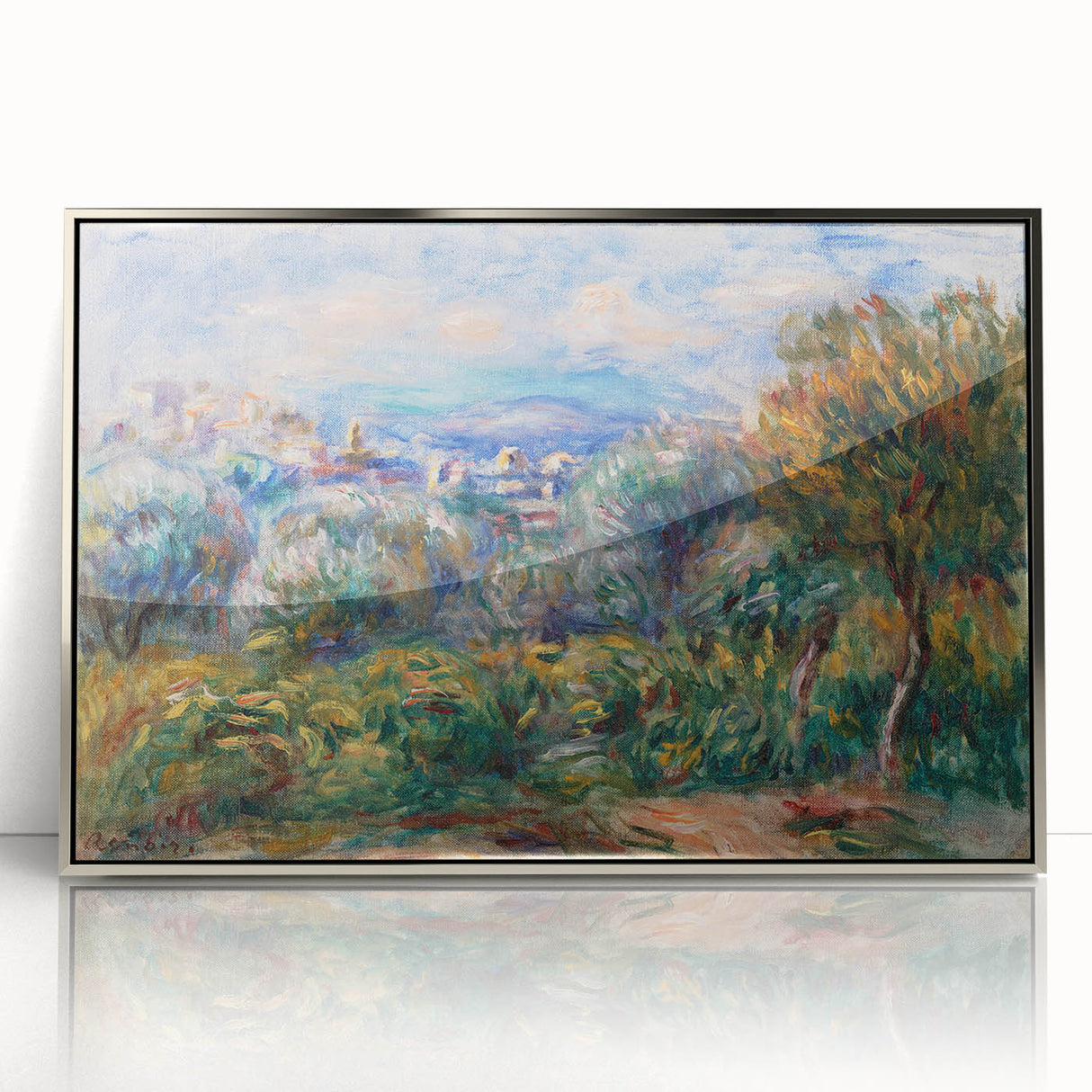 Impressionist Landscape - Paysage by Pierre-Auguste Renoir Print
