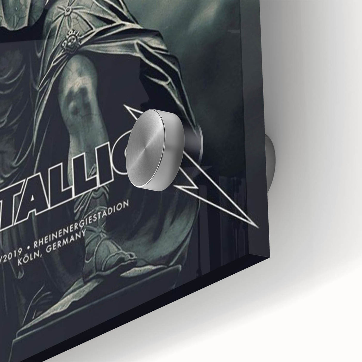 Metallica 2019 Concert Poster - Skull Statue Art