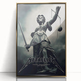 Metallica 2019 Concert Poster - Skull Statue Art