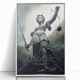 Metallica 2019 Concert Poster - Skull Statue Art