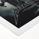 Metallica 2019 Concert Poster - Skull Statue Art