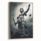 Metallica 2019 Concert Poster - Skull Statue Art