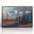 The Quay, Bandol Realism Art Print - Expressive Coastal Canvas Decor
