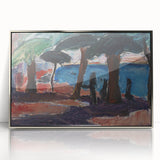 The Quay, Bandol Realism Art Print - Expressive Coastal Canvas Decor