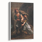 Historical Romanticism Canvas: Selim and Zuleika - Classic Romantic Art