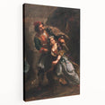 Historical Romanticism Canvas: Selim and Zuleika - Classic Romantic Art