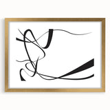 Minimalist Black Line Art for Bedroom – Framed & Canvas Prints