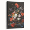 Elegant Baroque Floral Art | Antique Rococo Wall Art Print