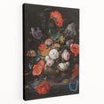 Elegant Baroque Floral Art | Antique Rococo Wall Art Print