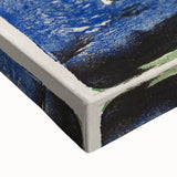 Expressionist Bathing Couple – Bold Abstract Nature Canvas Wall Art