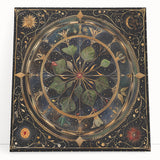 Stretched canvas wall art showcasing vibrant floral and botanical designs, featuring lush green leaves and colorful flowers, ideal for home decor enhancement.