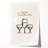 Extra large rolled print featuring a floral art design in soft pastel shades.