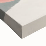 Black and white close-up photo of pastries on stretched canvas, suitable for bedroom wall art.