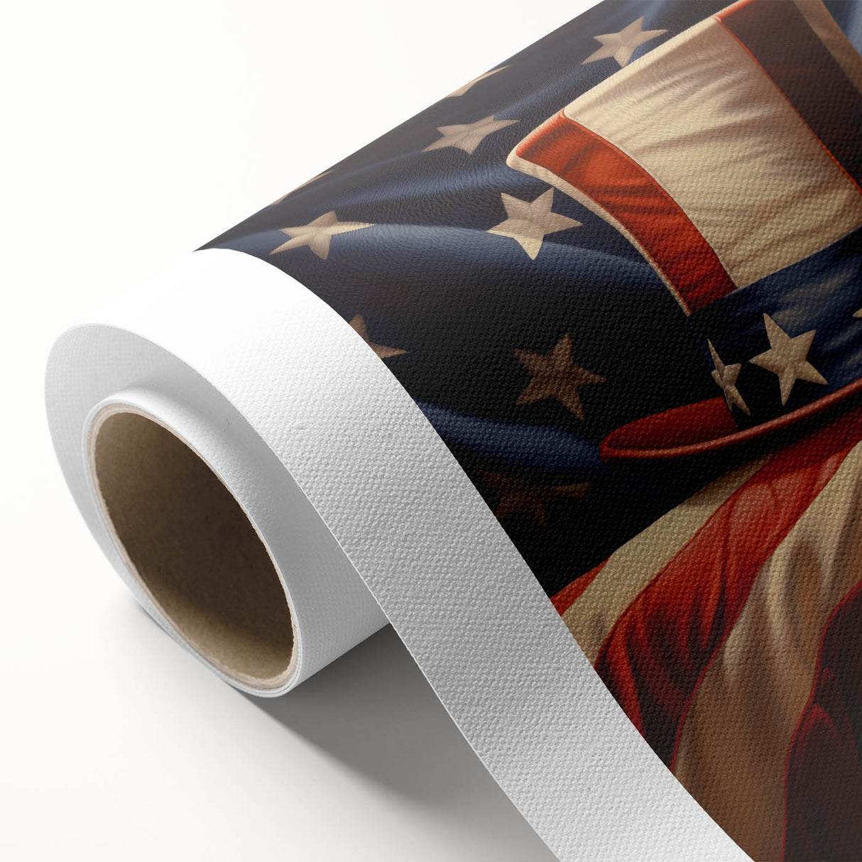 Uncle Sam’s Hat & USA Flag - Patriotic Wall Art for Independence Day