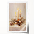 Elegant Candlelit Holiday – Cozy Christmas Wall Decor
