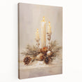 Elegant Candlelit Holiday – Cozy Christmas Wall Decor