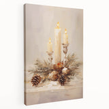 Elegant Candlelit Holiday – Cozy Christmas Wall Decor