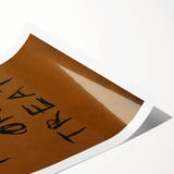 Rustic Trick or Treat Halloween Wall Art - Spooky Typography Decor