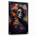 Floral Catrina Portrait – Day of the Dead Decorations